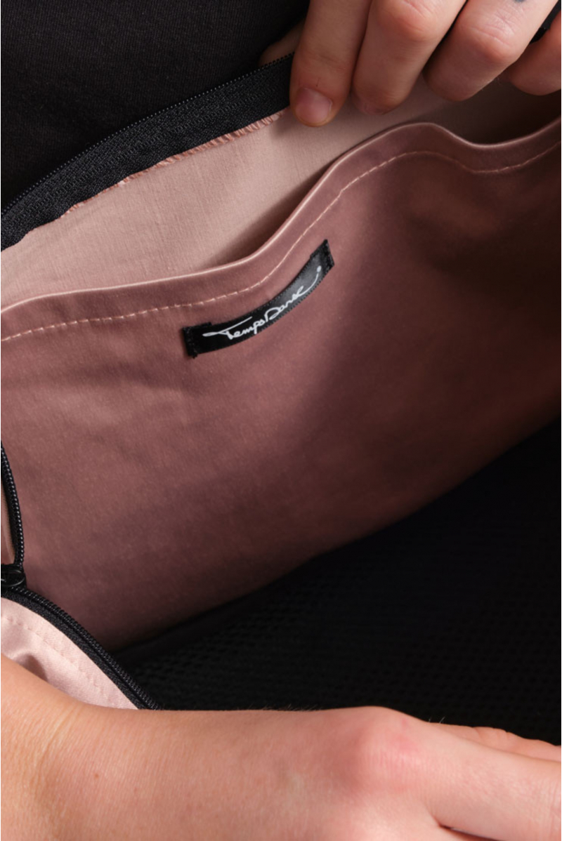 Sakura Temps Danse black shoulder bag