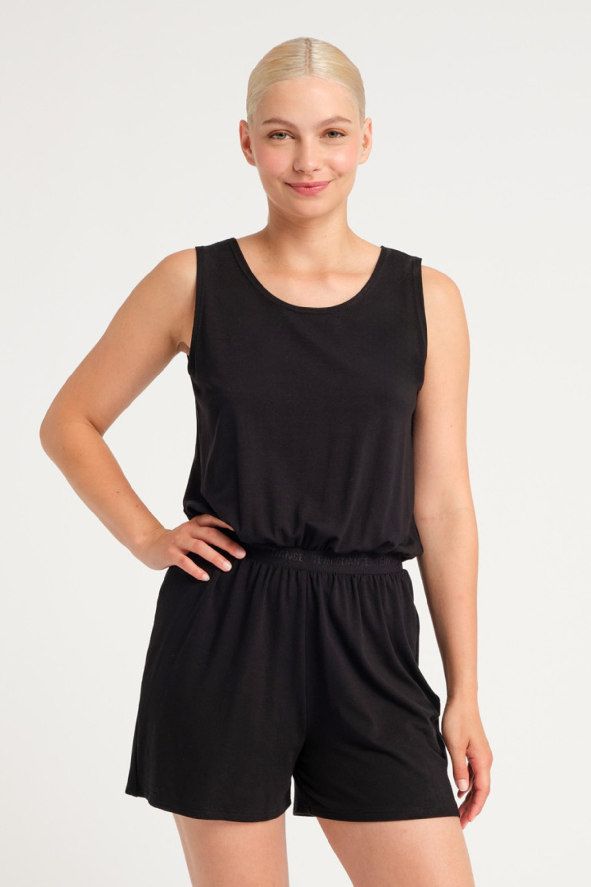 Gillian Temps Danse elasticated playsuit