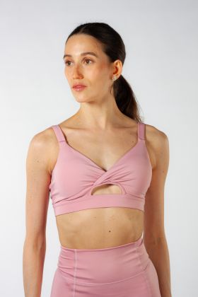 Brassière col V Vivian Z30025 Bloch rose