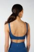 Brassière col V Vivian Z30025 Bloch bleu