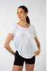 Carmen Bloch white backless T-shirt