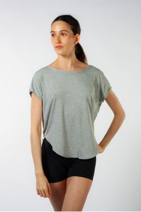 T-shirt dos nu Carmen Z30023 Bloch gris