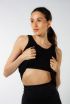 Baphia Temps Danse black tank top