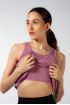 Baphia Dance Time Tank Top in Mauve