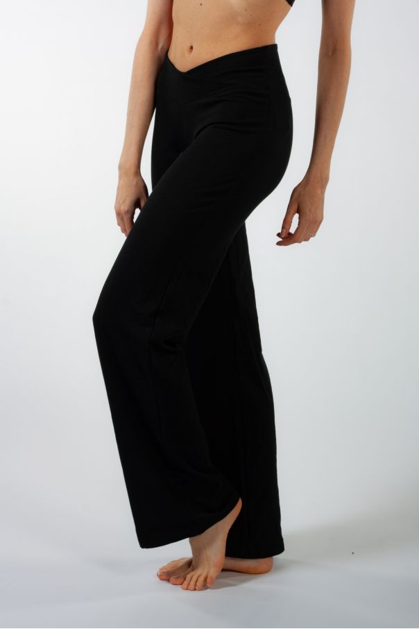 Pantalon en modal Caracas Temps Danse noir