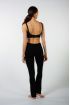 Pantalon en maille douce P80005 Bloch noir
