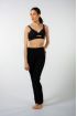 Pantalon en maille douce P80005 Bloch noir