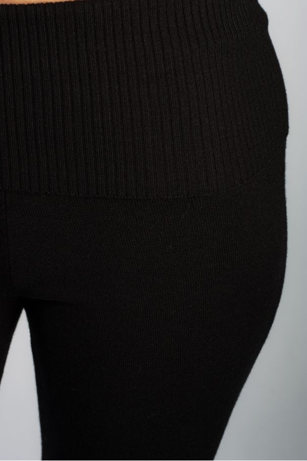 Pantalon en maille douce P80005 Bloch noir