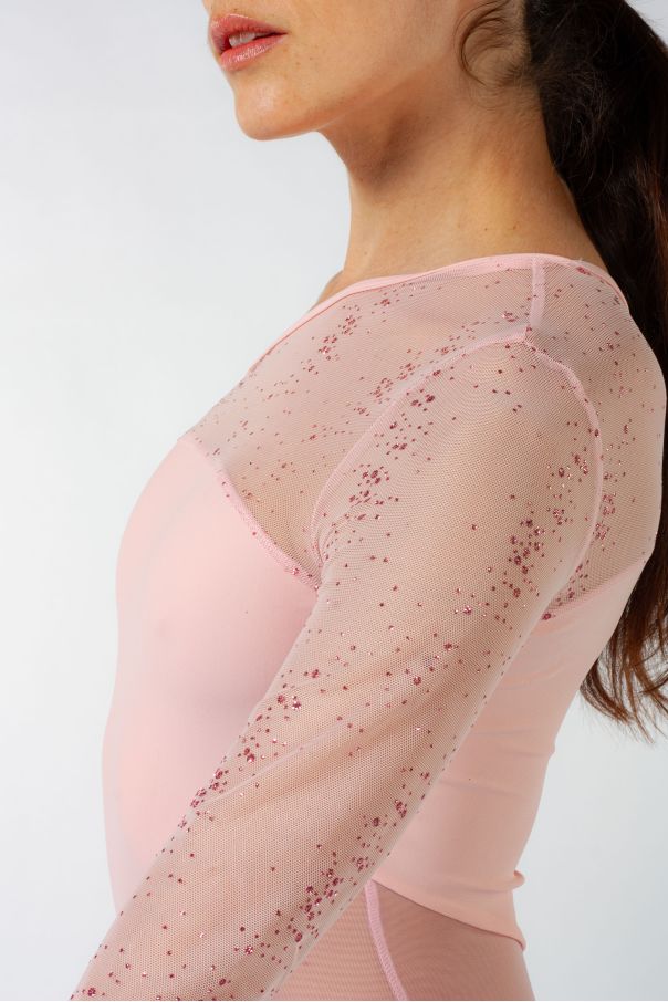 Justaucorps asymétrique Harmony manche longue