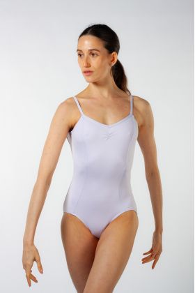 ES1001W Capezio lavender leotard with adjustable straps
