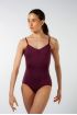 Justaucorps fines bretelles ajustables ES1001W Capezio bordeaux