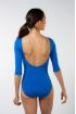 Capezio ES1004W women's royal blue 3/4 sleeve leotard