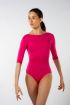 Capezio ES1004W women's mulberry 3/4 sleeve leotard