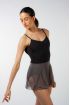 Grey ES2007W Capezio Slip-On Skirt