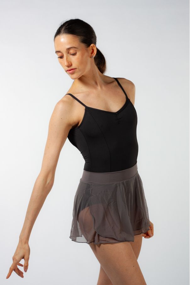 Grey ES2007W Capezio Slip-On Skirt