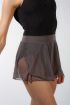 Grey ES2007W Capezio Slip-On Skirt