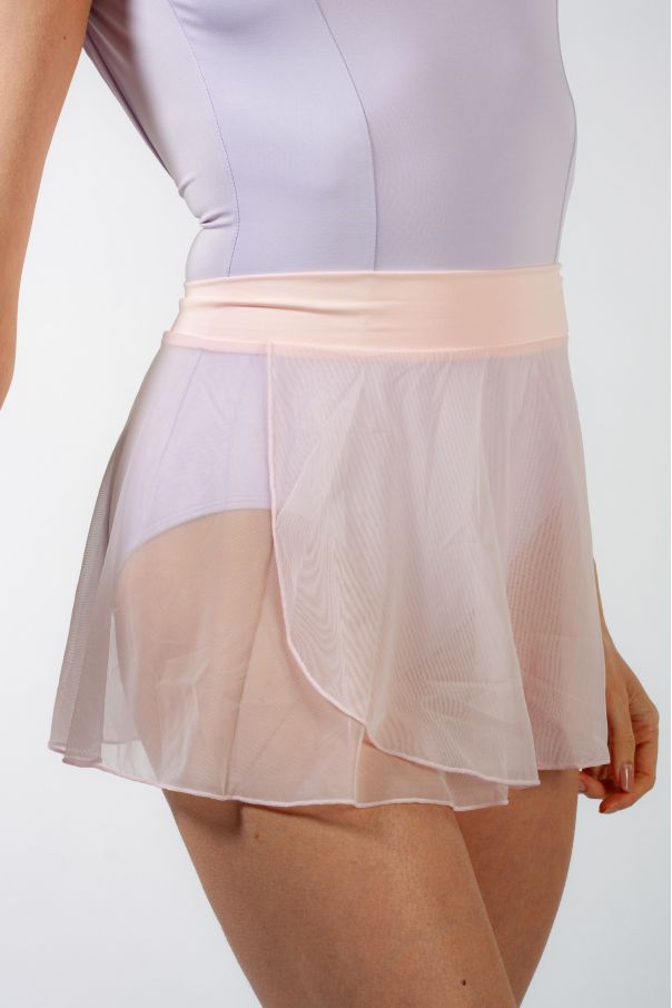 Pink ES2007W Capezio Slip-On Skirt
