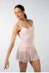 Pink ES2007W Capezio Slip-On Skirt