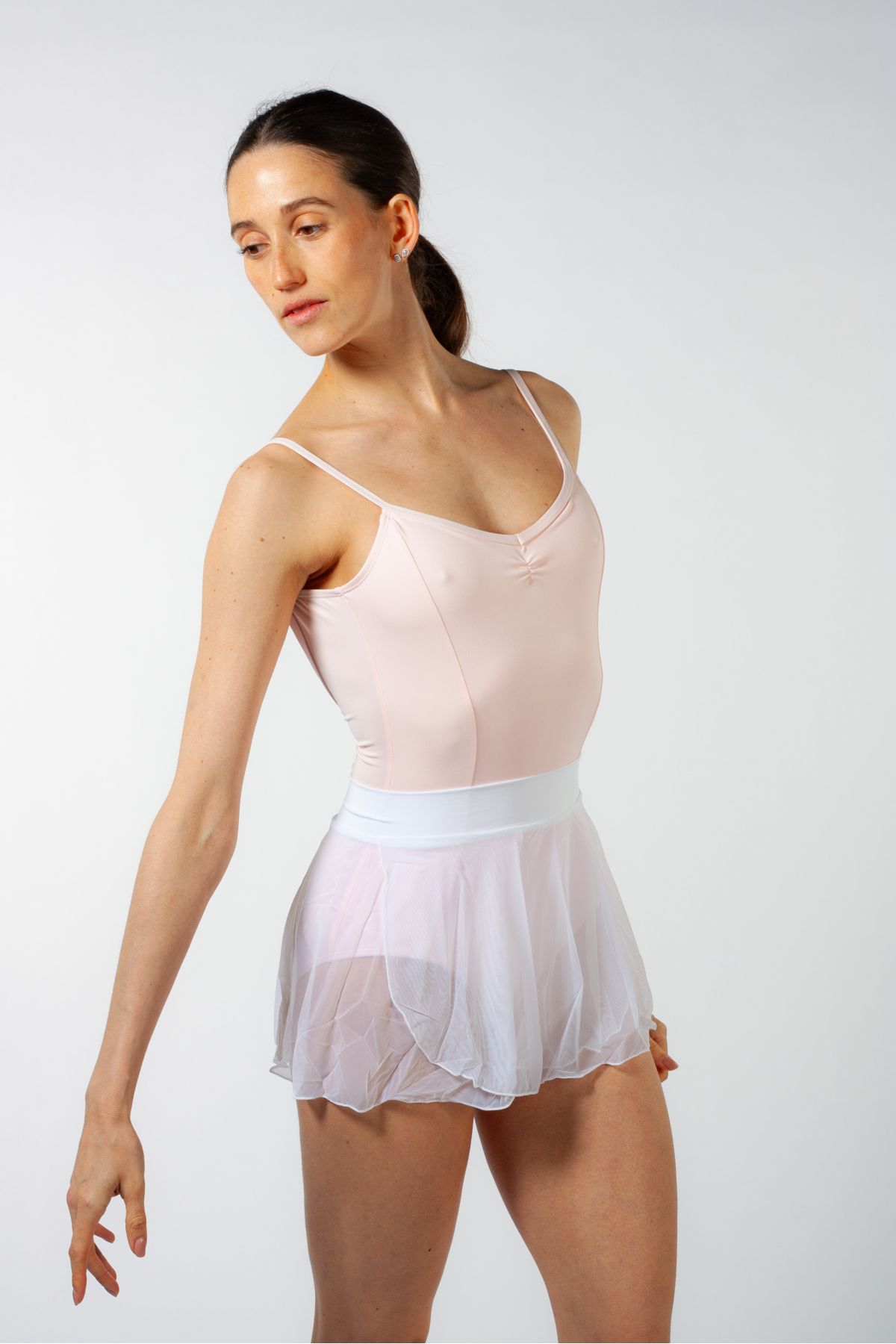 Jupette à enfiler ES2007W Capezio blanc