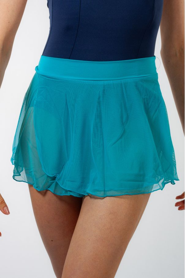 Teal ES2007W Capezio Slip-On Skirt