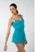 Jupette à enfiler ES2007W Capezio teal