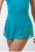 Teal ES2007W Capezio Slip-On Skirt