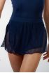 Navy ES2007W Capezio Slip-On Skirt