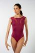 Justaucorps mesh dos V Anastasia Ballet Rosa ruby