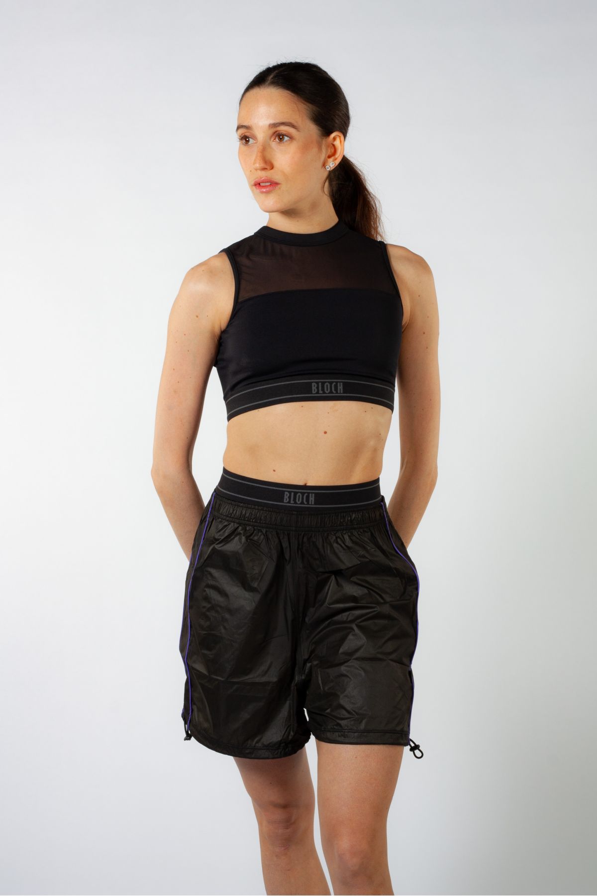 Short sudisette M90003L Mirella noir
