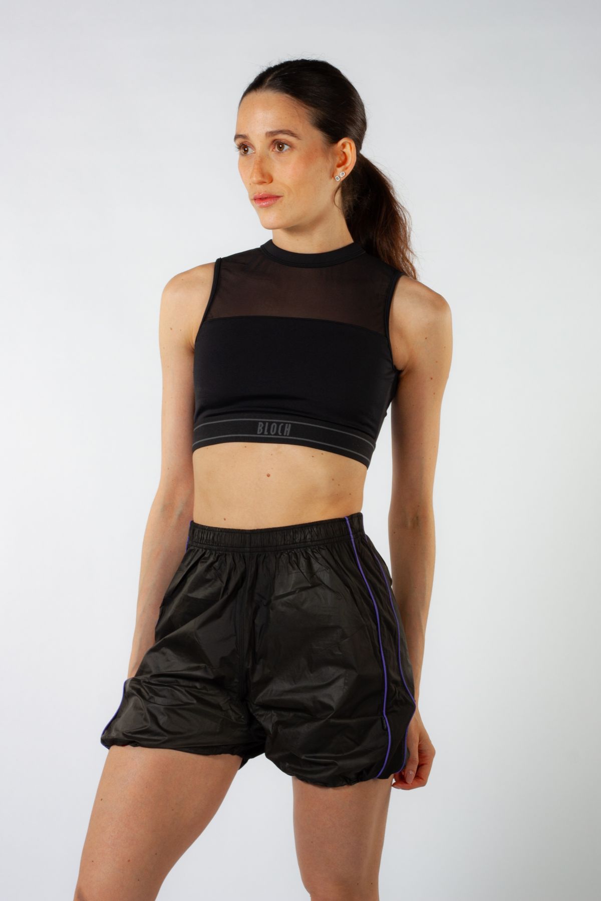 Short sudisette M90003L Mirella noir