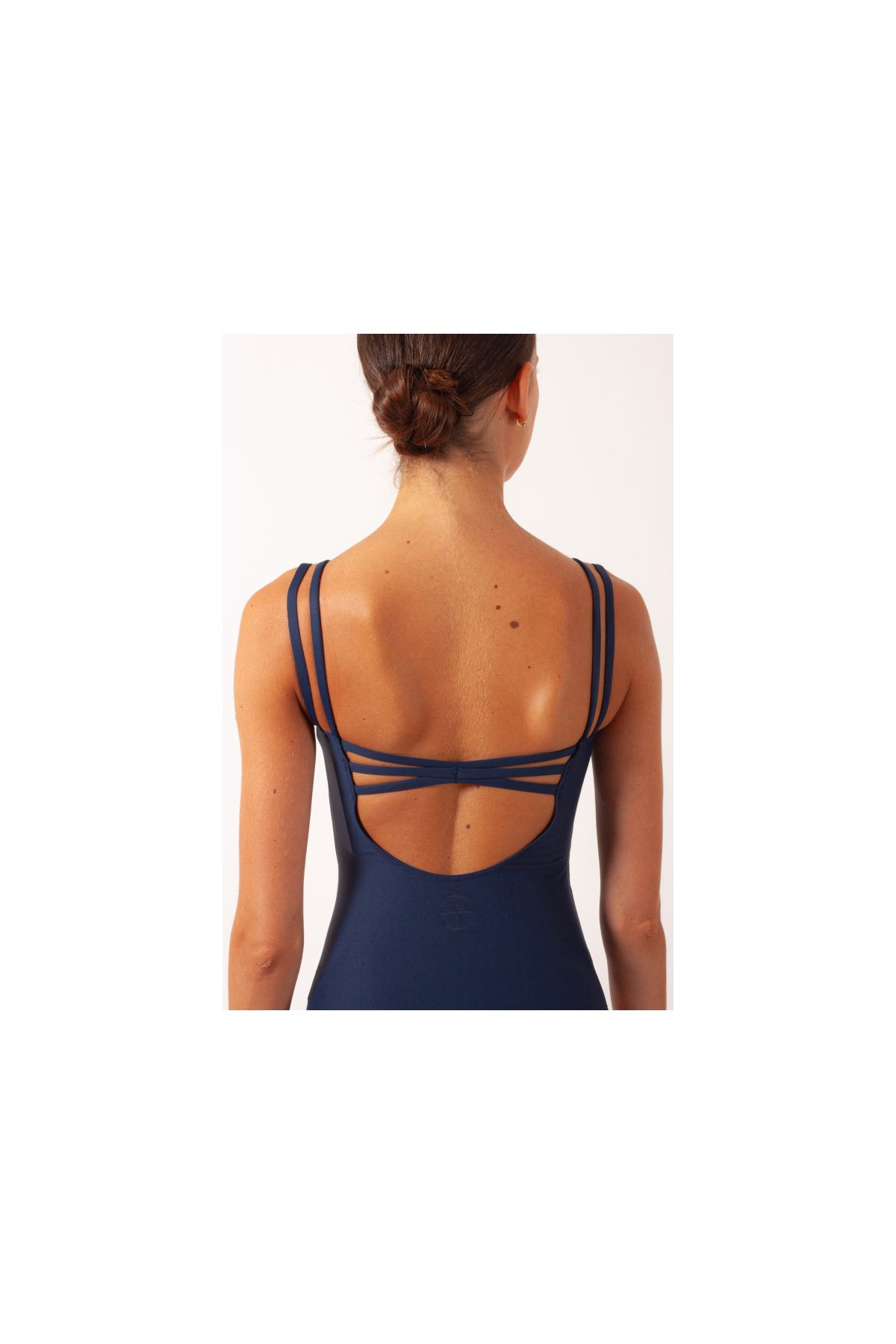 Justaucorps fines bretelles Wear Moi Mauve burgundy enfant