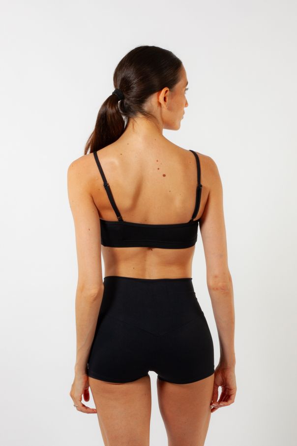 High-waisted shorts 5566 Intermezzo black