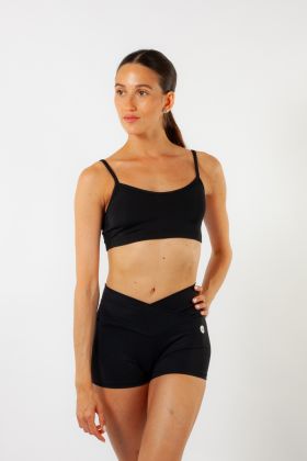 High-waisted shorts 5566 Intermezzo black