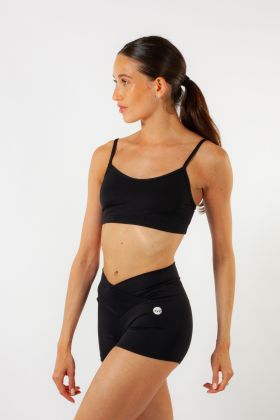 High-waisted shorts 5566 Intermezzo black