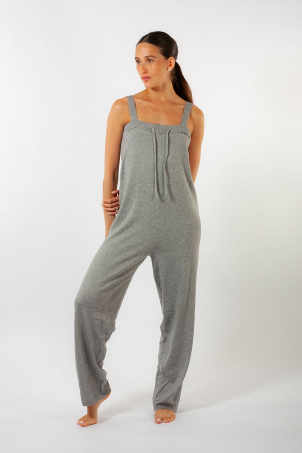 Soft knit warm-up suit U12007 Bloch grey