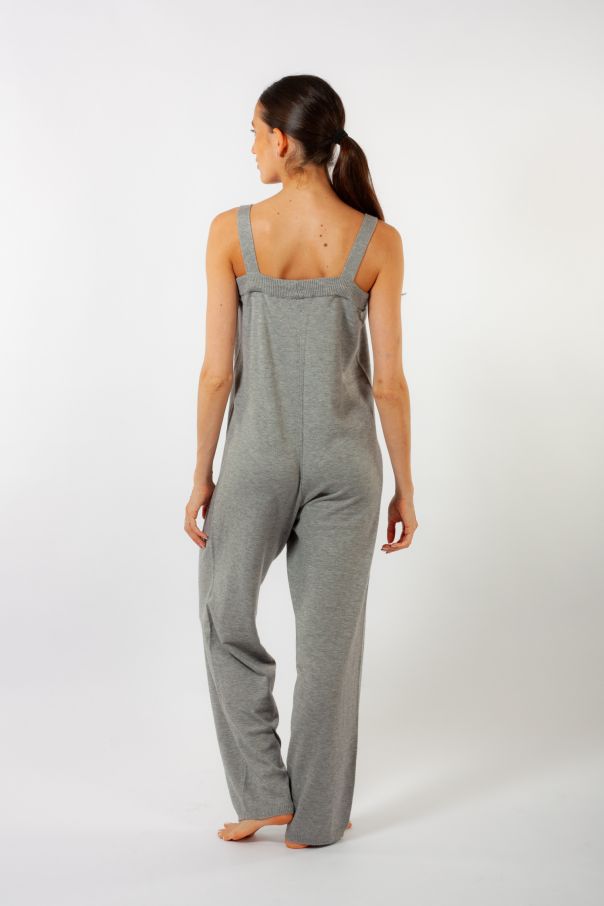 Soft knit warm-up suit U12007 Bloch grey