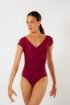 Justaucorps manches courtes Wear Moi Candide burgundy
