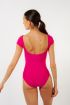 Wear Moi Candide fuchsia Short-Sleeve Leotard