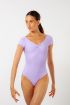 Wear Moi Candide lilac Short-Sleeve Leotard