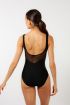 Justaucorps bretelles larges Alva Wear Moi noir