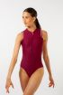 Justaucorps sans manche Aveline Wear Moi bordeaux/rose