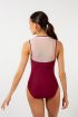Justaucorps sans manche Aveline Wear Moi bordeaux/rose