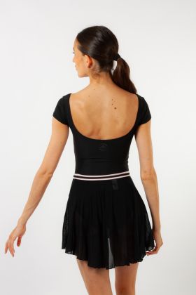 Ombrelle Wear Moi skirt, black/pink