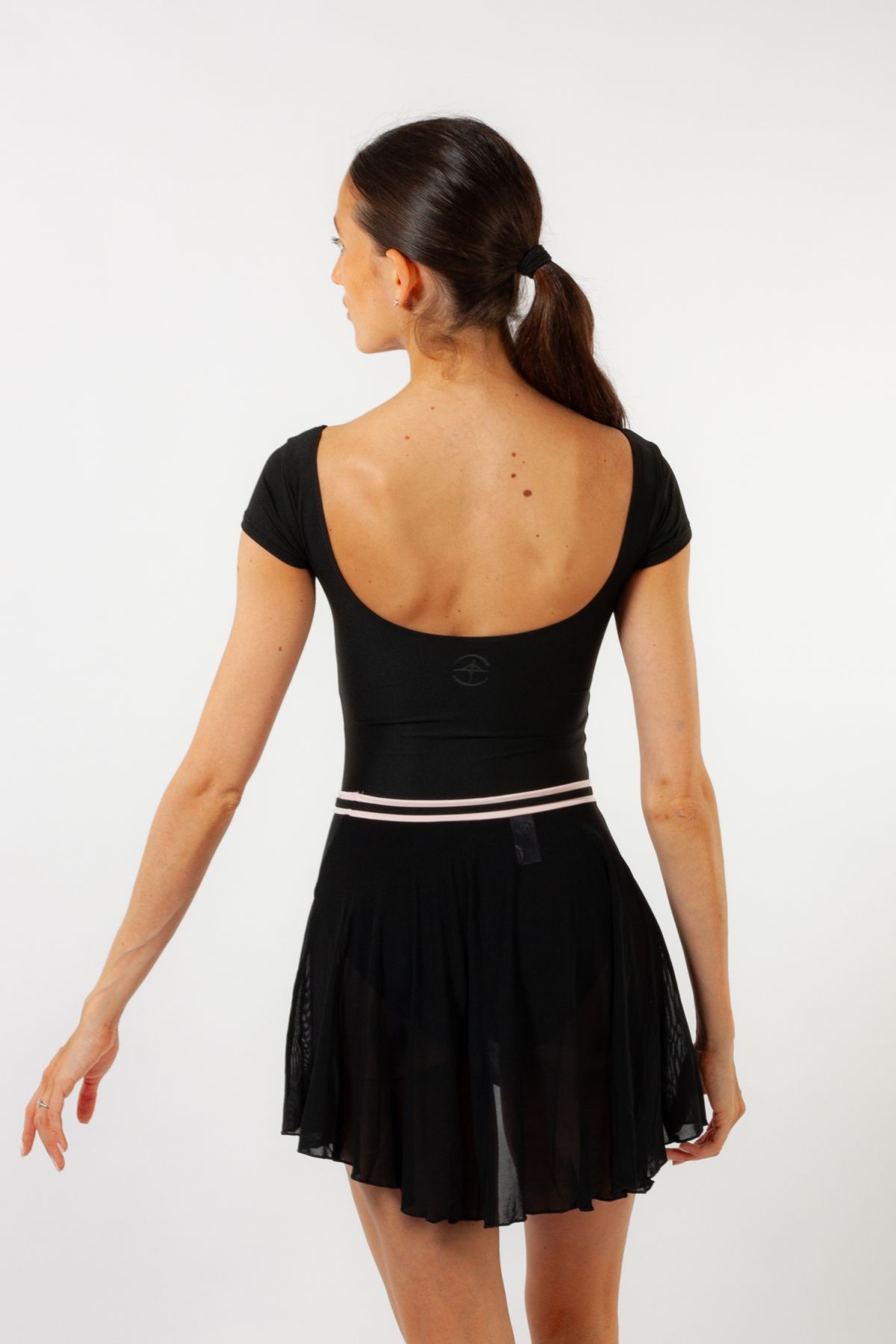 Jupette Ombrelle Wear Moi noir/rose