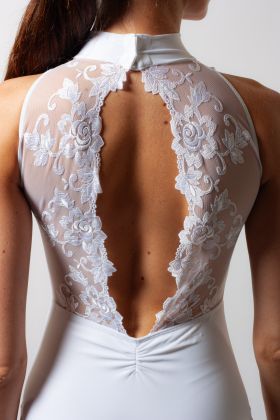 Ballet Rosa Amélie white Leotard Women
