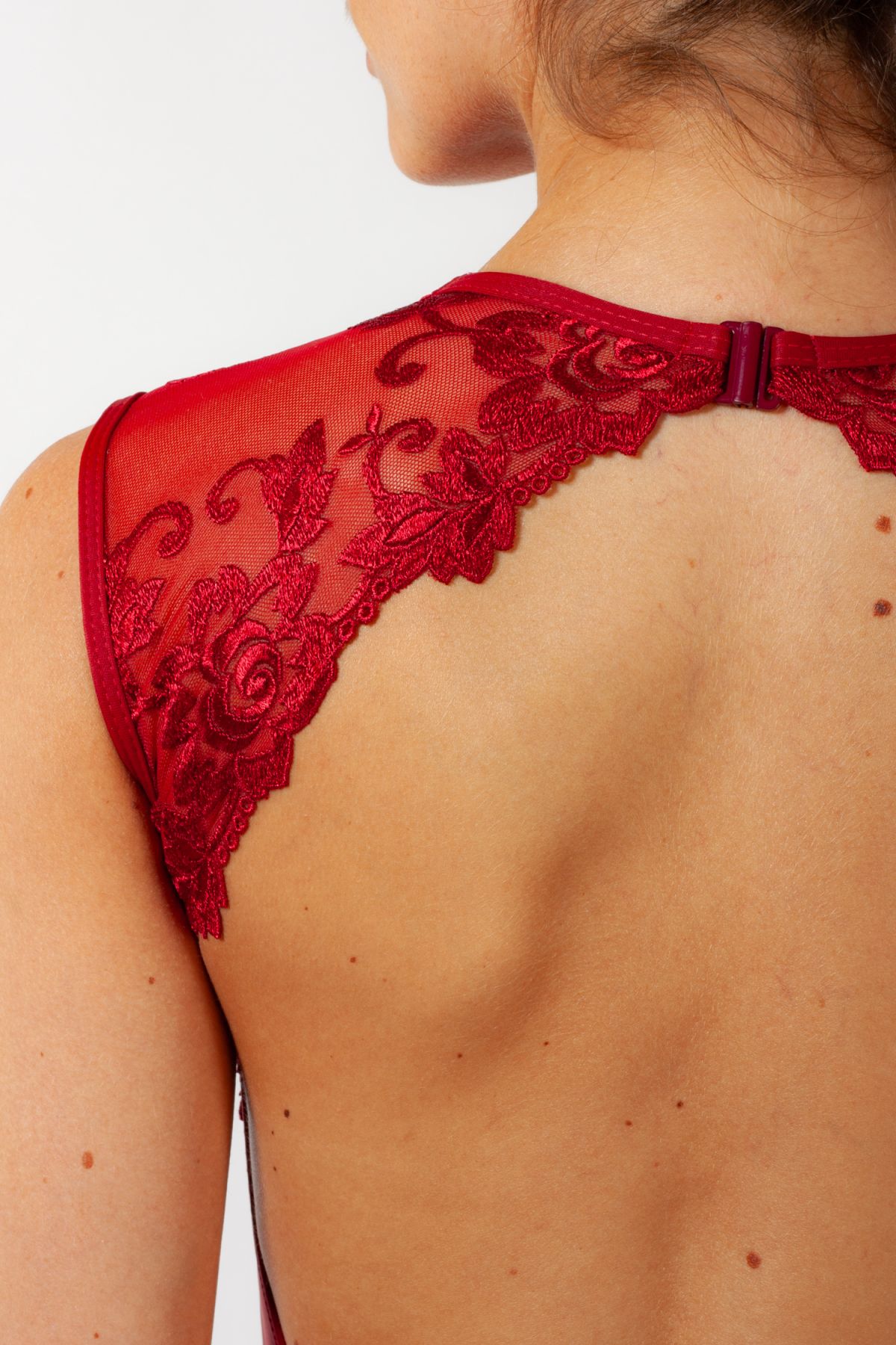 Justaucorps Ballet Rosa Emmeline bordeaux