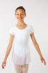 Tunique manches courtes fille ES3008C Capezio blanc
