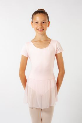 Capezio ES3008C pink short-sleeved tunic for girls