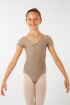 Candide Wear Moi Moka Girls' Short-Sleeve Leotard