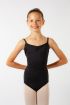 Justaucorps fille fines bretelles ajustables ES1001C Capezio noir